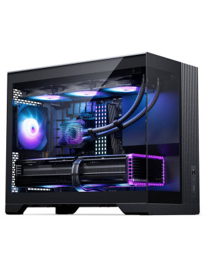 Carcasă Phanteks XT V3, Compact Micro-ATX, Tempered Glass, DRGB Fans, Black