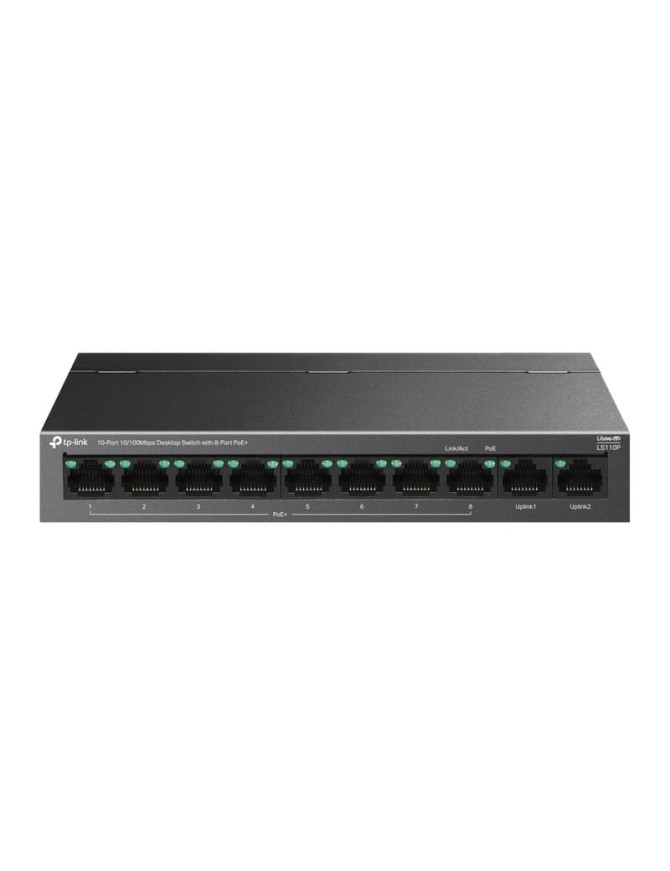 Switch TP-LINK LS110P, 10 x 10/100Mbps