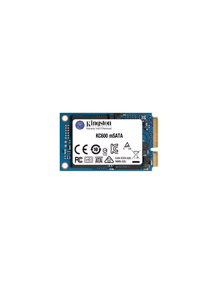 SSD Kingston KC600 256GB mSATA III – Performanță, securitate și fiabilitate
