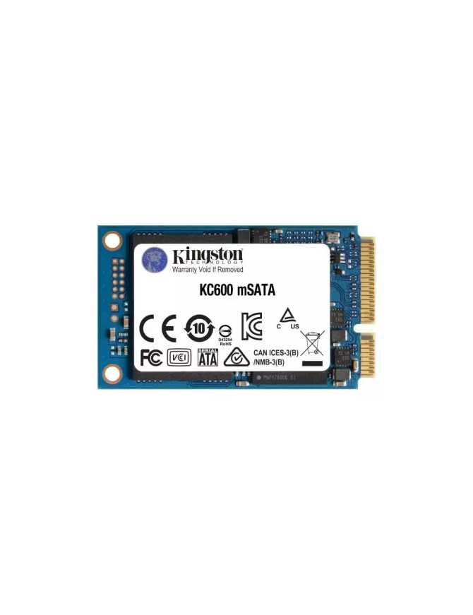 SSD Kingston KC600 256GB mSATA III – Performanță, securitate și fiabilitate