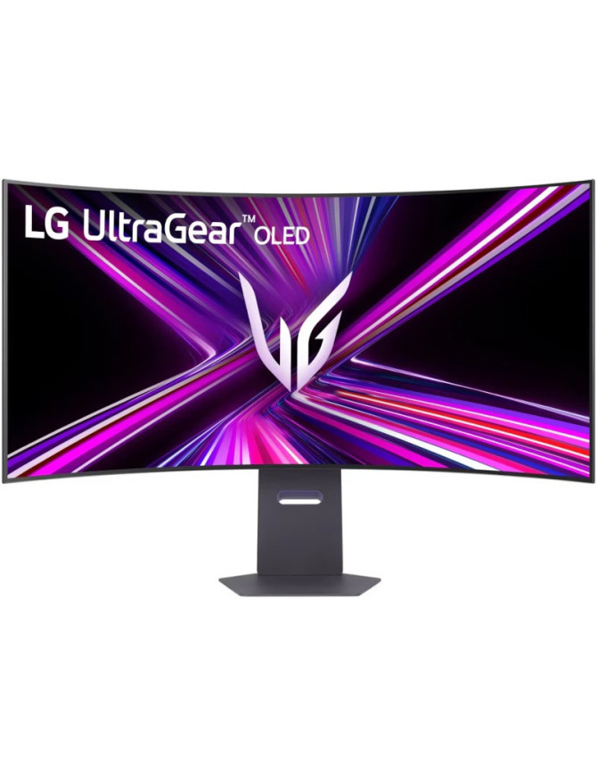 Monitor Gaming LED Curbat LG UltraGear 45GX950A-B.AEU, 44.5 inch UWUHD / UWFHD OLED, Dual mode 165 Hz / 330 Hz, 0.03 ms, Black