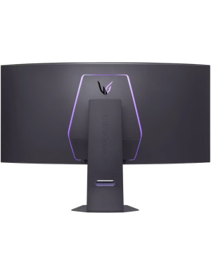 Monitor Gaming LED Curbat LG UltraGear 45GX950A-B.AEU, 44.5 inch UWUHD / UWFHD OLED, Dual mode 165 Hz / 330 Hz, 0.03 ms, Black