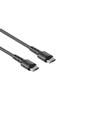 Cablu de date si incarcare HAVIT HVCB-CB6235-BK, USB-C la USB-C, 1 m, 60 W, Negru