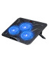 Cooler laptop HAVIT F2067, 18.3", 3 ventilatoare, Black