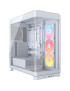 Carcasa CORSAIR 4500X RGB, Mid-Tower, ATX/Micro-ATX/Mini-ITX, Tempered Glass, 3x RS120 ARGB Fans, White