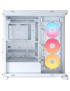 Carcasa CORSAIR 4500X RGB, Mid-Tower, ATX/Micro-ATX/Mini-ITX, Tempered Glass, 3x RS120 ARGB Fans, White