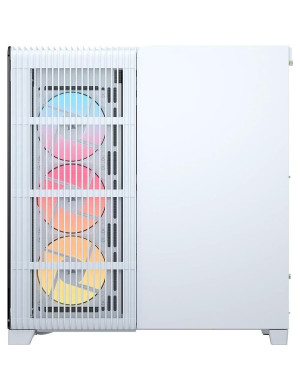 Carcasa CORSAIR 4500X RGB, Mid-Tower, ATX/Micro-ATX/Mini-ITX, Tempered Glass, 3x RS120 ARGB Fans, White