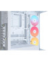 Carcasa CORSAIR 4500X RGB, Mid-Tower, ATX/Micro-ATX/Mini-ITX, Tempered Glass, 3x RS120 ARGB Fans, White