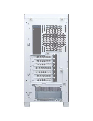 Carcasa CORSAIR 4500X RGB, Mid-Tower, ATX/Micro-ATX/Mini-ITX, Tempered Glass, 3x RS120 ARGB Fans, White