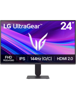 Monitor Gaming LED LG UltraGear G4 24G411A-B.AEU, 24 inch Full HD, 144 Hz, 1 ms, Black