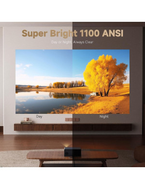 Videoproiector XIAOMI Wanbo X5 Pro 2025, LCD, FullHD, Wi-Fi, Bluetooth, HDR10, Google TV, Black