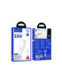 Incarcator retea HOCO N63, 30W, 1x USB-C, 1x USB-A, White + Cablu Lightning