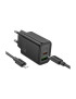 Incarcator retea HOCO N63, 30W, 1x USB-C, 1x USB-A, Black + Cablu Lightning