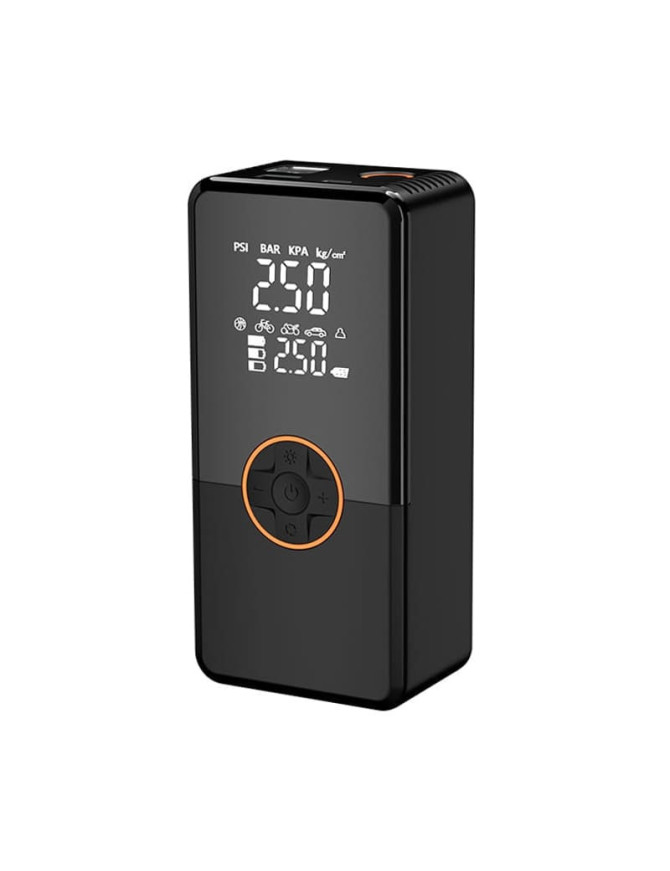 PowerBank cu functie de compresor PLATINET PMPBTPM, 8000mAh, 800 A, Negru