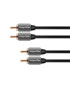 Cablu audio KRUGER & MATZ KM0305 2RCA - 2RCA, 1.8 m