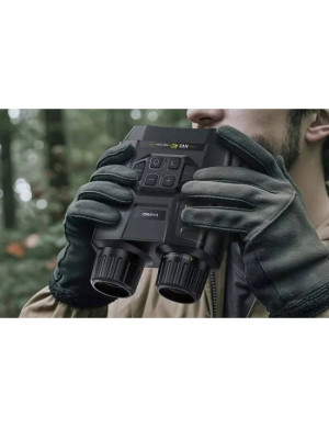 Binoclu cu nightvision FNIRSI NVS-40, 4K HD, Ecran 3" IPS, Zoom digital 6x