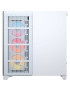 Carcasa CORSAIR 4500X RGB, Mid-Tower, E-ATX/ATX/Micro-ATX, Tempered Glass, 3x LX120 RGB Fans, White