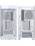 Carcasa CORSAIR 4500X RGB, Mid-Tower, E-ATX/ATX/Micro-ATX, Tempered Glass, 3x LX120 RGB Fans, White