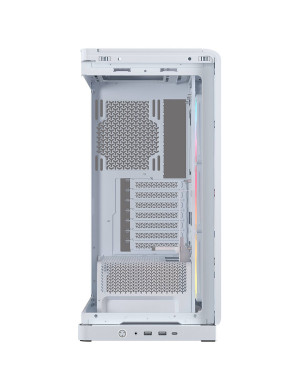 Carcasa CORSAIR 4500X RGB, Mid-Tower, E-ATX/ATX/Micro-ATX, Tempered Glass, 3x LX120 RGB Fans, White
