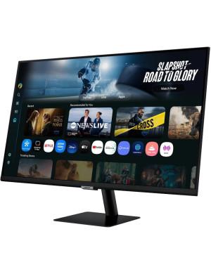 Monitor LED SAMSUNG Smart M7 LS32FM700UUXDU, 32 inch UHD, 60 Hz, 4 ms, Black