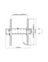 Suport universal TV KRUGER & MATZ KM1301, 32-55 inch, Negru