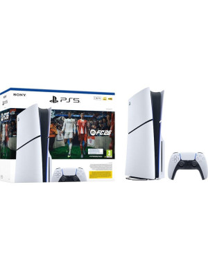 Consola SONY PlayStation 5 Slim (PS5), 1TB, E-Chassis + EA Sports FC 26, White