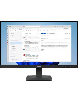 Monitor LED LENOVO ThinkVision S24-4e, 23.8 inch, FHD, IPS, 4 ms, 100 Hz, Black