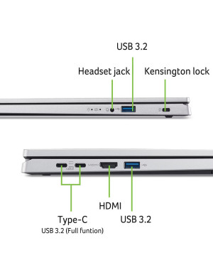 Laptop Acer Aspire Go 15 AG15-71P-5155 NX.JDCEX.001, Intel Core i5-1334U, 15.6 inch, RAM 16GB, SSD 1TB, Intel Iris Xe Graphics, 