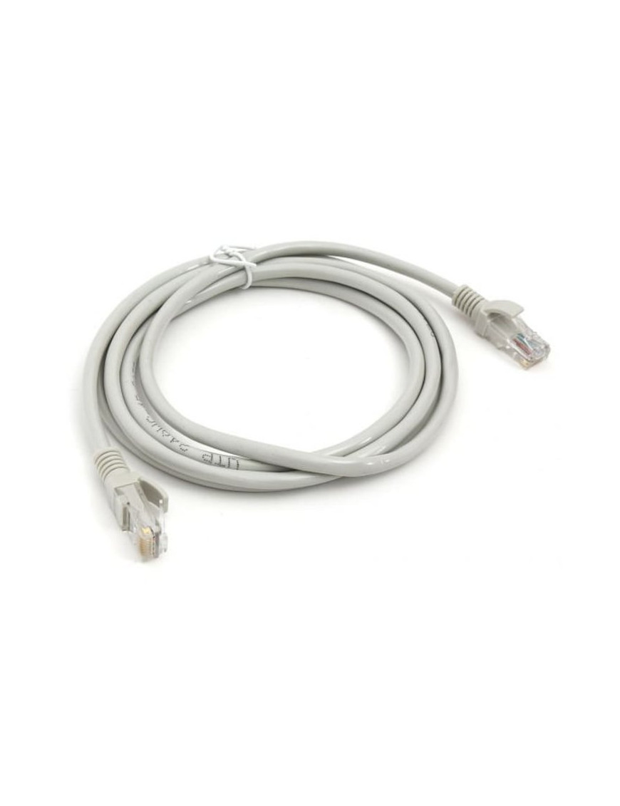 Cablu UTP cu mufe HCT Cat.5E 2m Gri – Conectivitate stabilă pentru rețele Ethernet