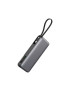 PowerBank ACEFAST M22-20000, 20000 mAh, 130 W, Display Digital, USB-C, USB, Cablu USB-C integrat, Gray