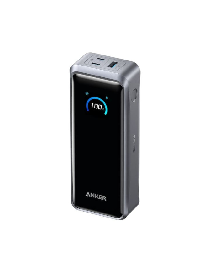 PoweBank ANKER Prime A110AH11, 26.250 mAh, 300W, 2x USB-C, 1x USB-A, Smart Display, Black