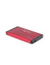 Rack HDD Gembird EE2-U3S-2-R, SATA-USB3.0, 2.5inch, Red/Black