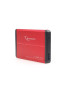 Rack HDD Gembird EE2-U3S-2-R, SATA-USB3.0, 2.5inch, Red/Black