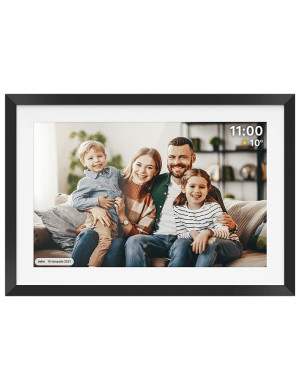 Rama Foto Digitala KRUGER & MATZ KM1103, Ecran 10.1'' / IPS, Ambilight, Sistem de operare Android 6.1, Black