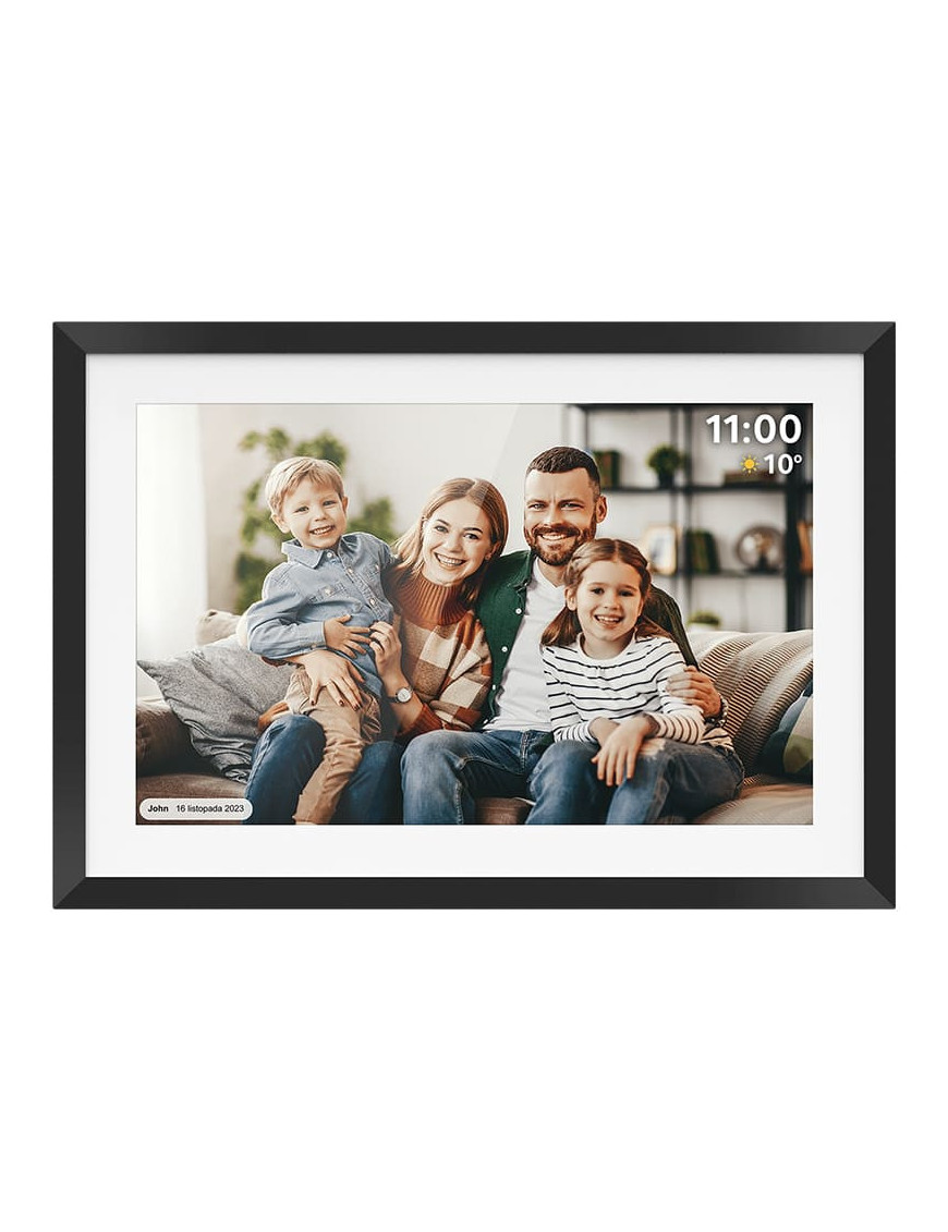 Rama Foto Digitala KRUGER & MATZ KM1103, Ecran 10.1'' / IPS, Ambilight, Sistem de operare Android 6.1, Black