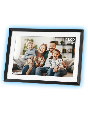 Rama Foto Digitala KRUGER & MATZ KM1103, Ecran 10.1'' / IPS, Ambilight, Sistem de operare Android 6.1, Black