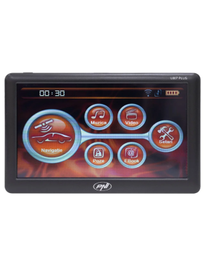 Sistem de navigație GPS PNI L807 Plus, 7" LCD, 8GB intern, 256MB DDR