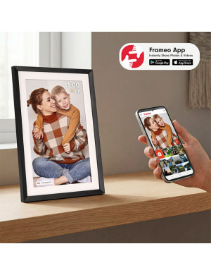 Rama Foto Digitala KRUGER & MATZ KM1103, Ecran 10.1'' / IPS, Ambilight, Sistem de operare Android 6.1, Black