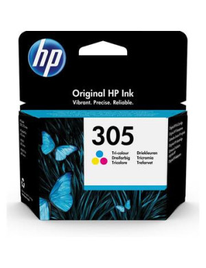 Cartuș original HP 305 Tricolor 3YM60AE pentru imprimante DeskJet și ENVY