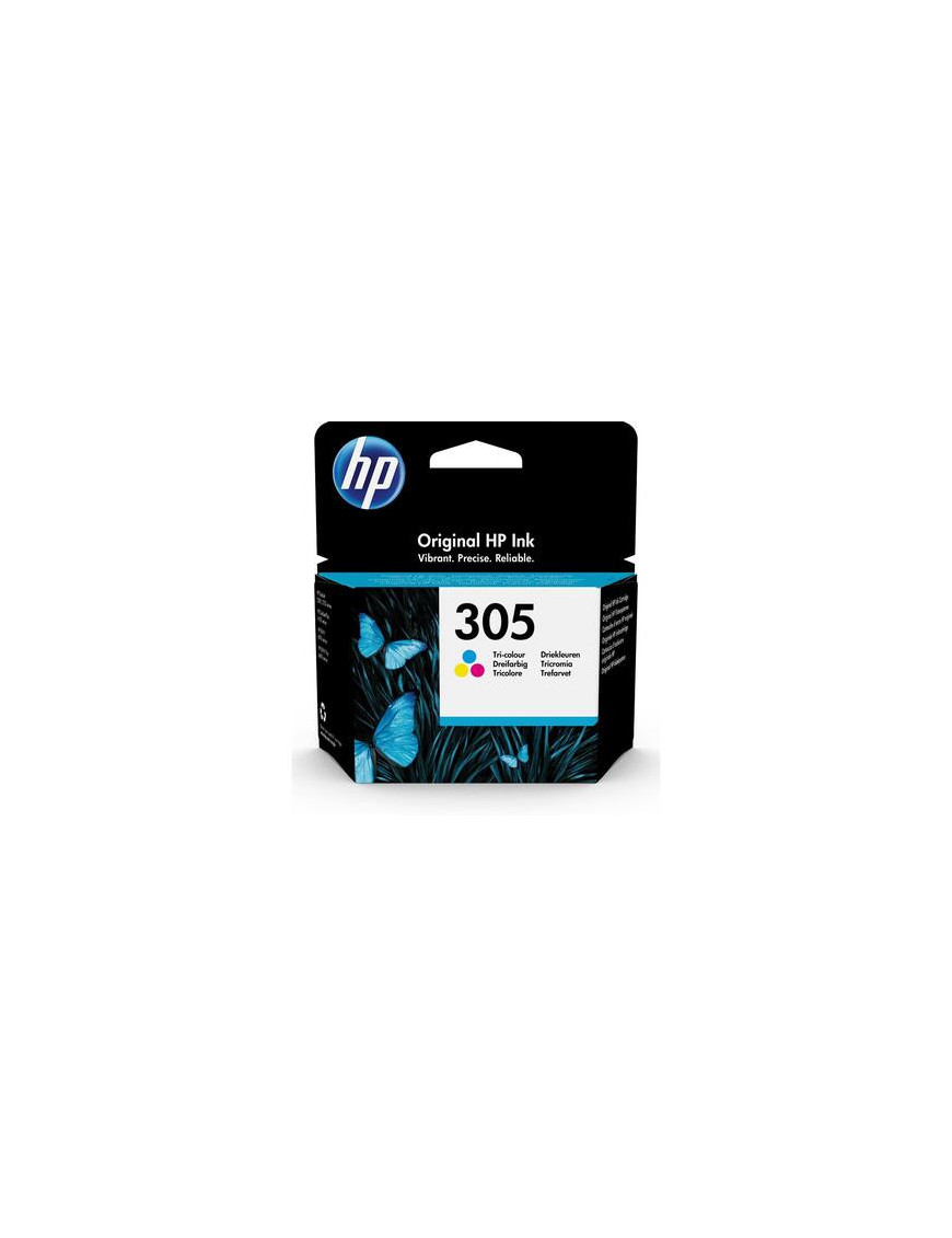 Cartuș original HP 305 Tricolor 3YM60AE pentru imprimante DeskJet și ENVY
