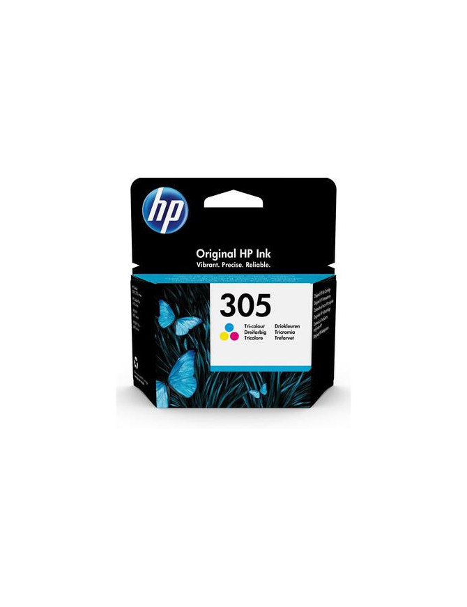 Cartuș original HP 305 Tricolor 3YM60AE pentru imprimante DeskJet și ENVY