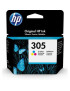 Cartuș original HP 305 Tricolor 3YM60AE pentru imprimante DeskJet și ENVY