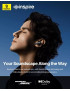 Casti wireless BASEUS Inspire XP1, Sound by Bose®, Dolby Audio, Bluetooth 6.1, Black