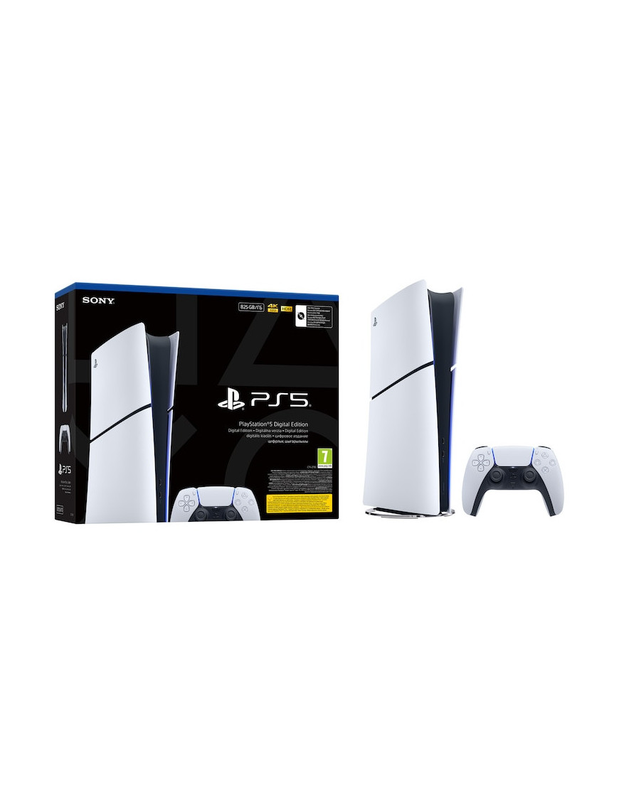 Consola SONY PlayStation 5, Slim, Digital Edition, 825GB SSD