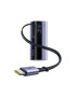 PowerBank BASEUS EnerGeek GR11, 20.000 mAh, 145W, 2x USB-C, 1x USB-A, Smart Display, Cablu retractabil, Black/Gray