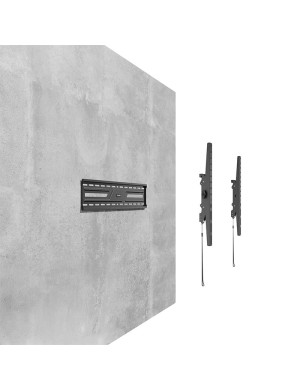 Suport TV cu inclinare CABLETECH UCH0121-1, 37"- 86", Black