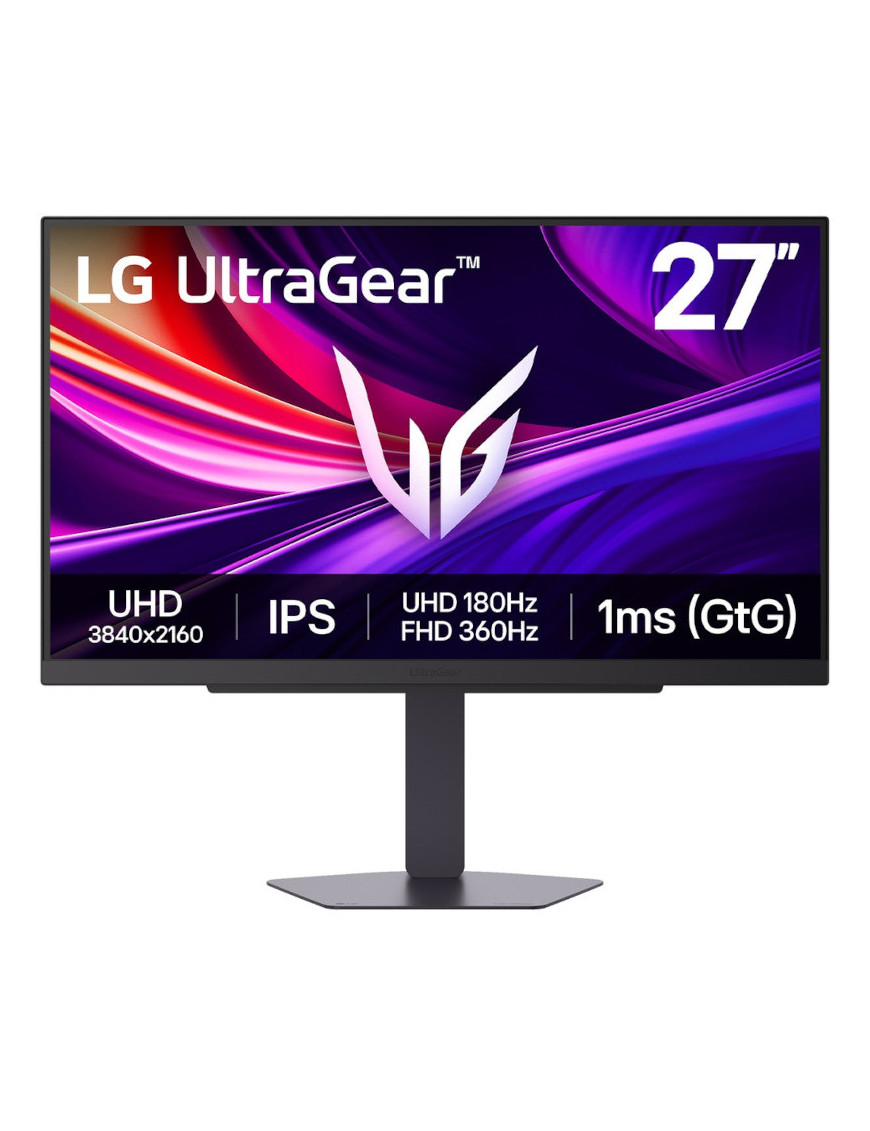Monitor Gaming LED LG UltraGear 27G810A-B.AEU, 27 inch UHD / FHD, Dual mode 180 Hz / 360 Hz, 1 ms, Black