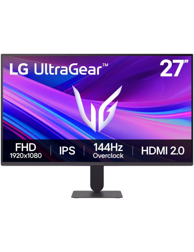 Monitor Gaming LED LG UltraGear 27G411A-B.AEU, 27 inch Full HD, 144 Hz, 5 ms, Black