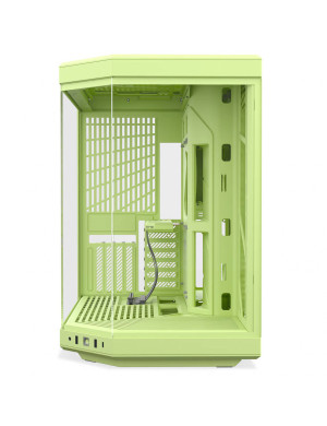 Carcasa HYTE Y70 Matcha Milk, Mid-Tower, E-ATX/ATX/Micro-ATX/Mini-ITX, Tempered Glass, Dual-Chamber Design, Matcha Milk