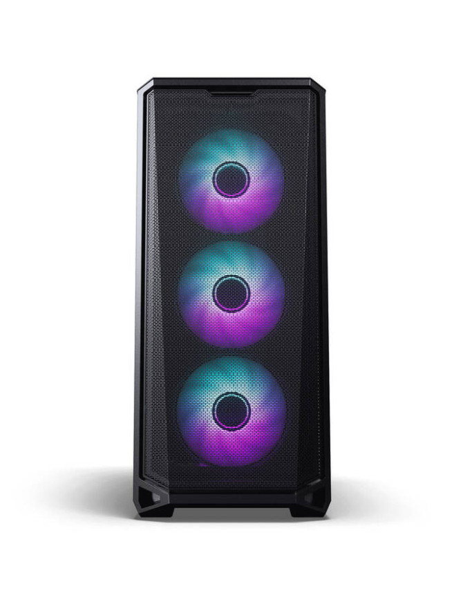 Carcasă Phanteks Eclipse G400A, Glacier One 360M25 Gen2 AiO, Mid-Tower, E-ATX/ATX/Micro-ATX/Mini-ITX, Tempered Glass, D-RGB, Bla